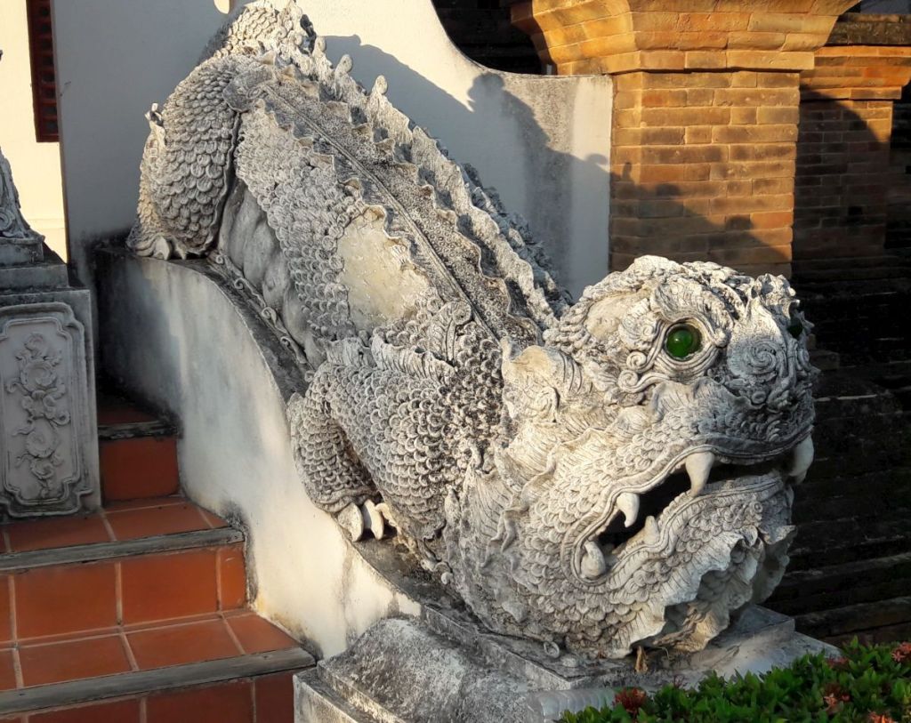 schlechtgelaunter Tempelwächter