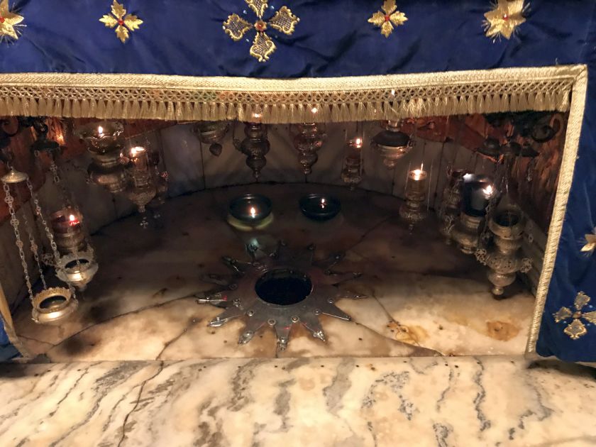 der Geburtsstern in Bethlehem