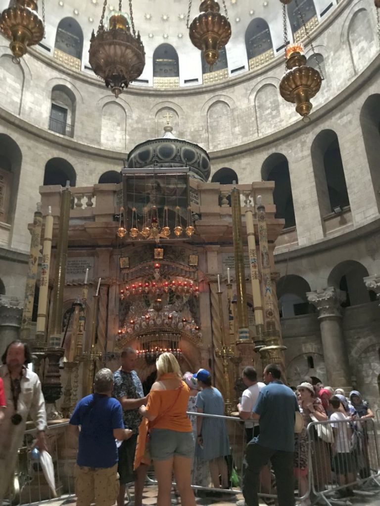 Grabeskirche in der Via Dolorosa