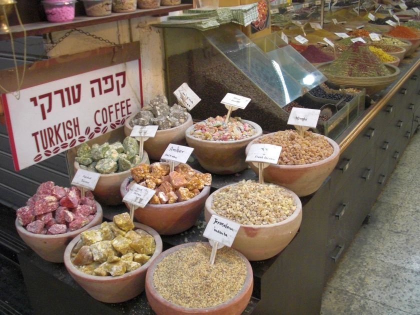 Souk in Jerusalem, Marktstand