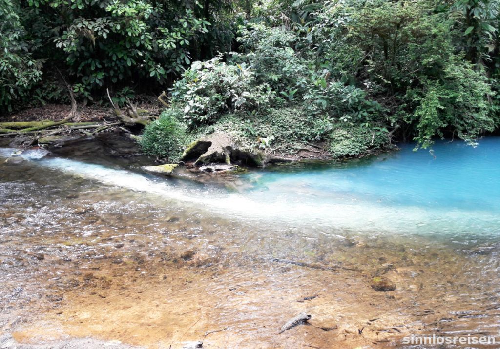 Entstehung des Rio Celeste