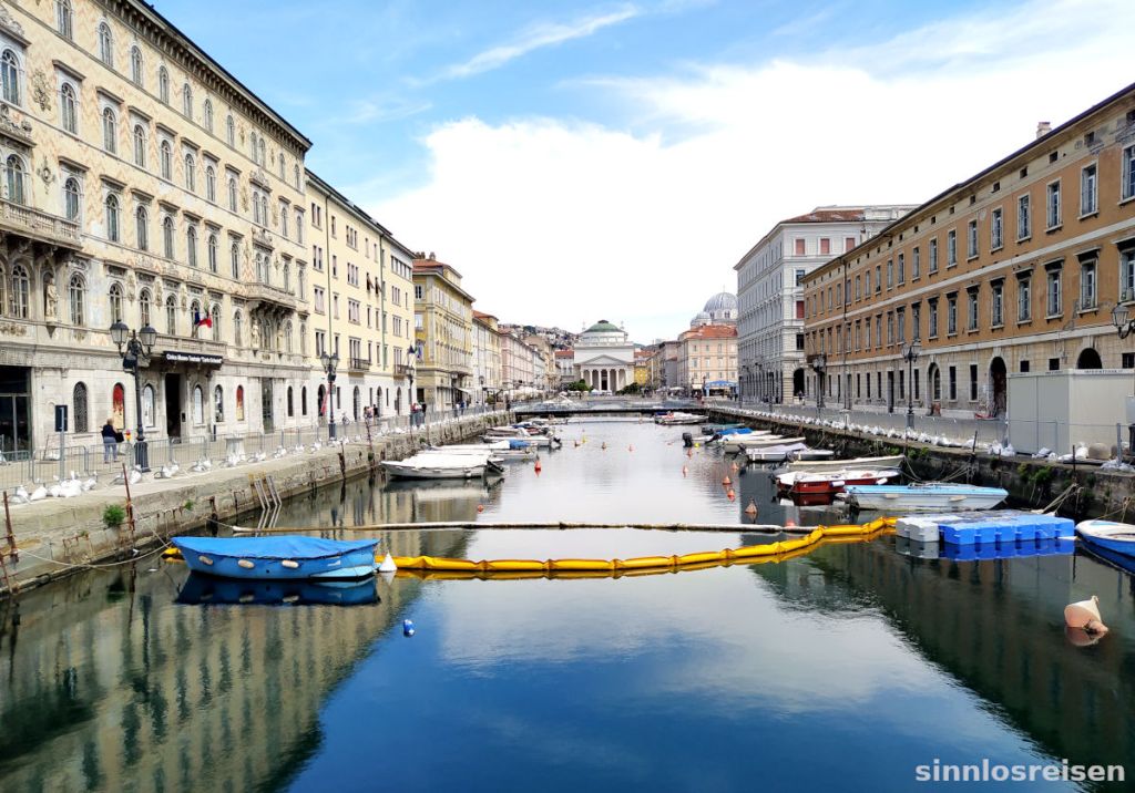 Canal Grande in Triest