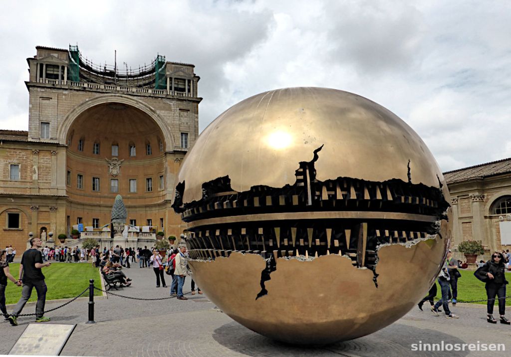 Weltkugel im Vatikanischen Museum
