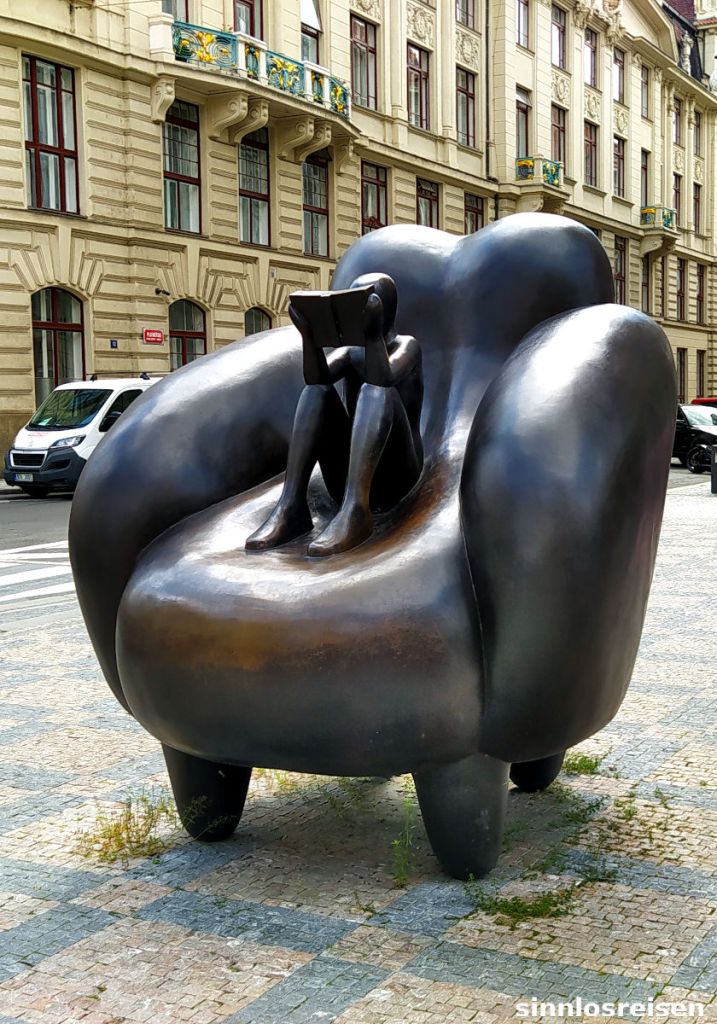 Skulptur Die Lesende