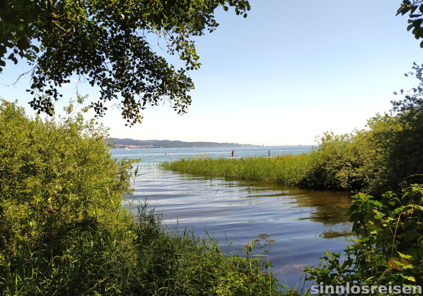 Seezugang am Bodensee mit SUP