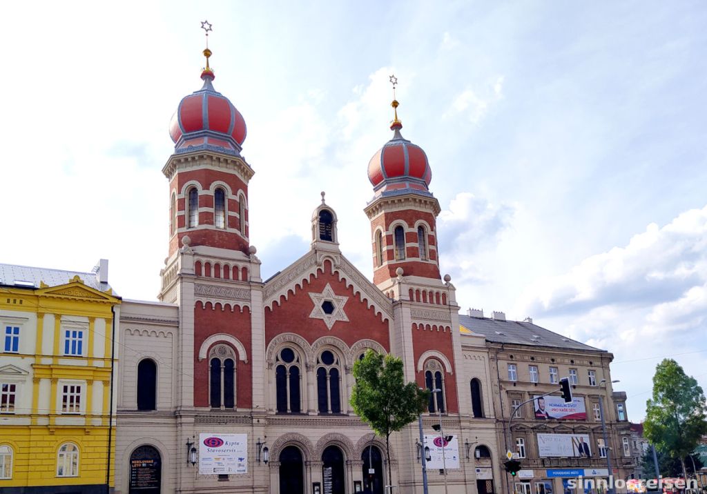 Die große Synagoge in Pilsen
