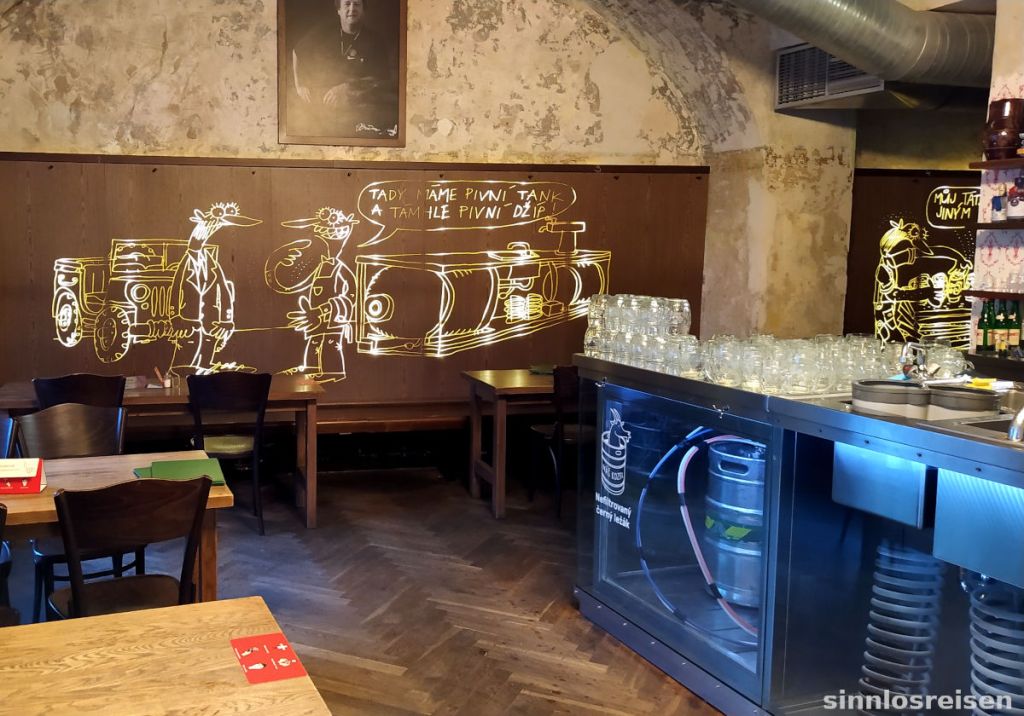 Tankbier in der Kneipe