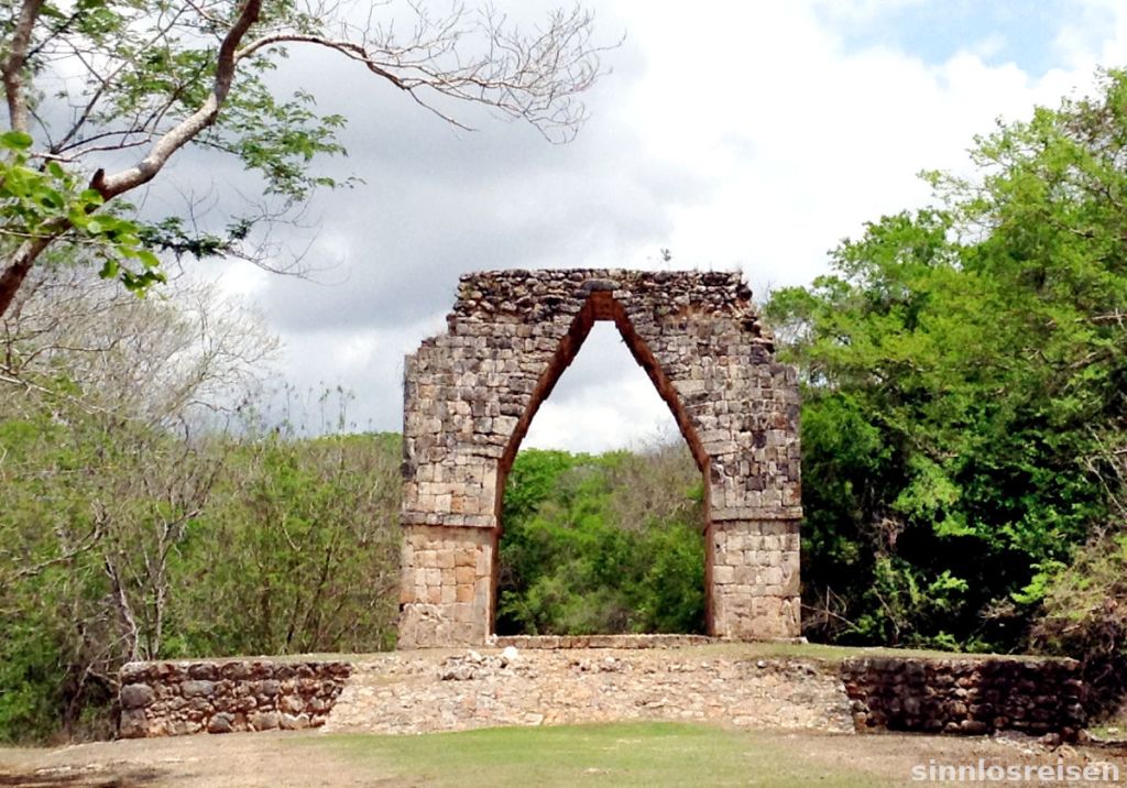 El Arco, ein Tor der Mayas