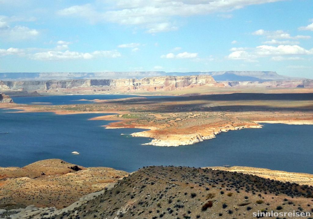 Panoramablick über Lake Powell
