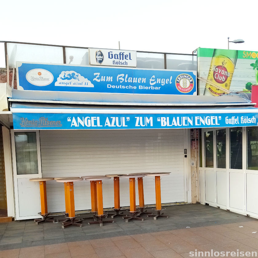 Kneipe zum blauen engel
