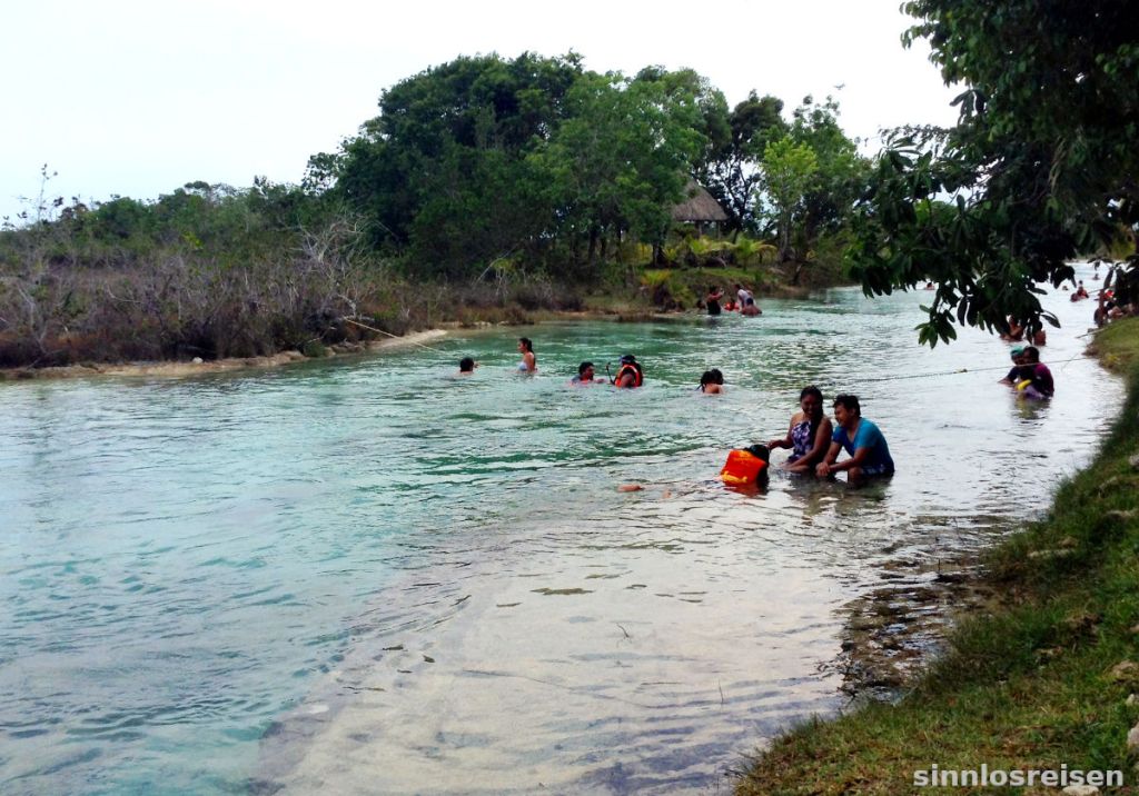 Spielende Kinder in Los Rapidos