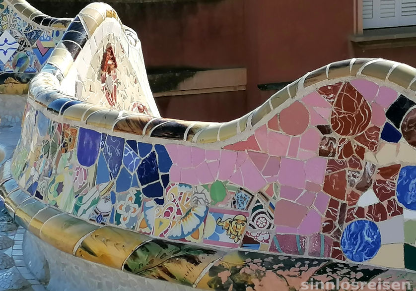 Balkongeländer Park Güell