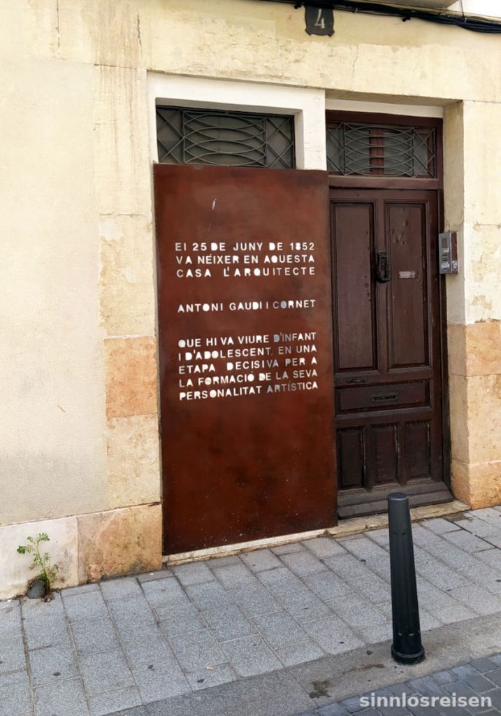 Geburtshaus Antonio Gaudi in Reus