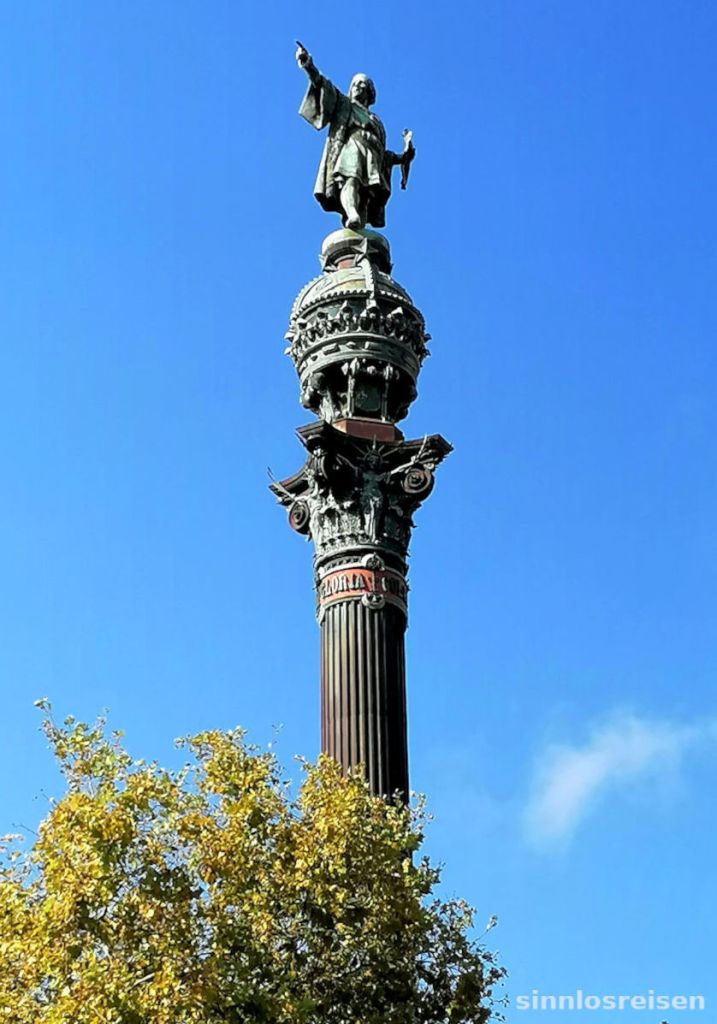 Kolumbusdenkmal in Barcelona