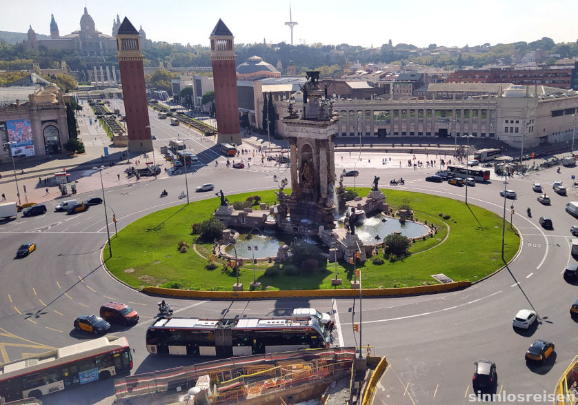 Placa Espagna in Barcelona