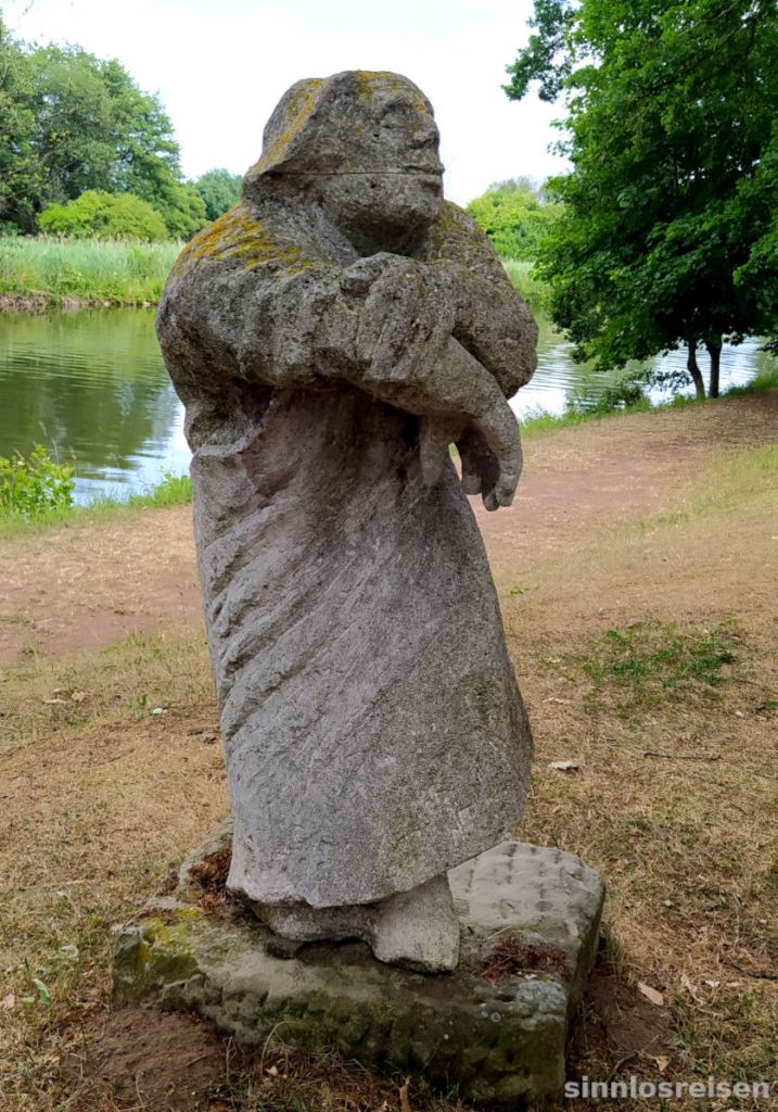 Skulptur Mann Ärger