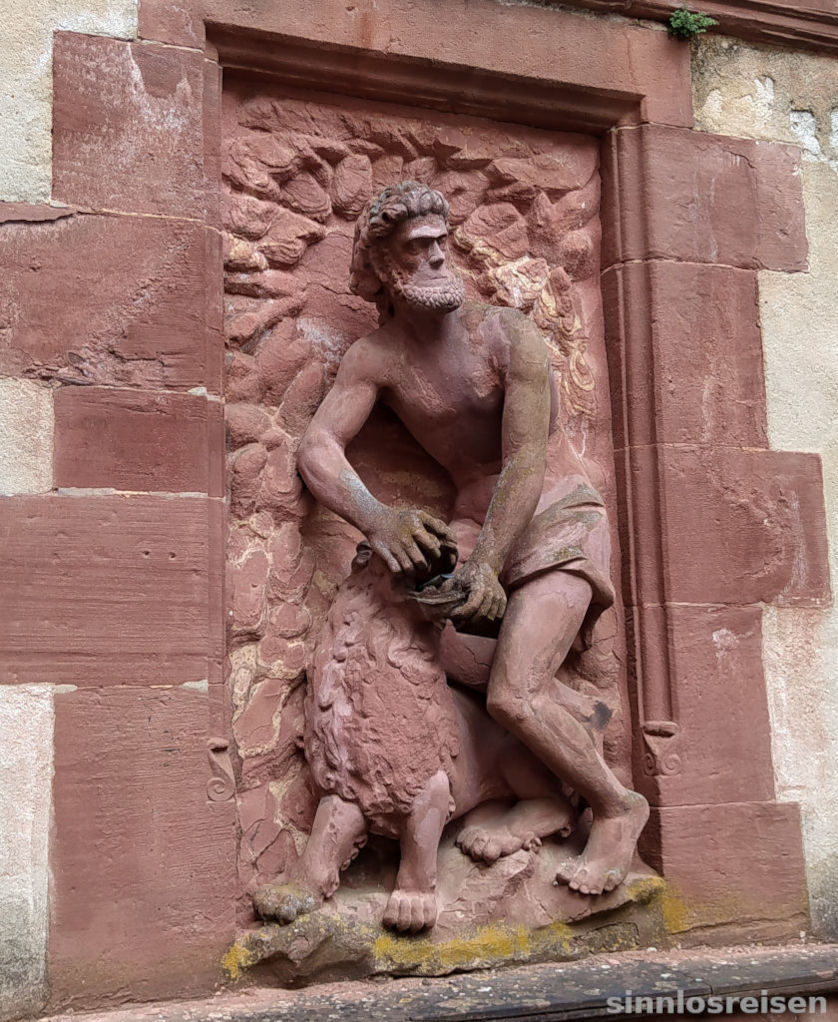 Fresko auf Marienfeste Würzburg