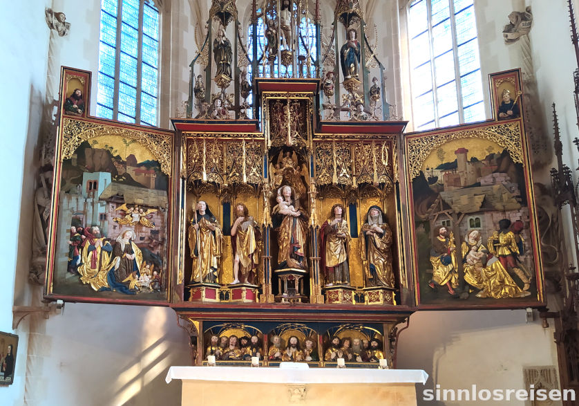 Faltbarer Hochaltar Blaubeuren