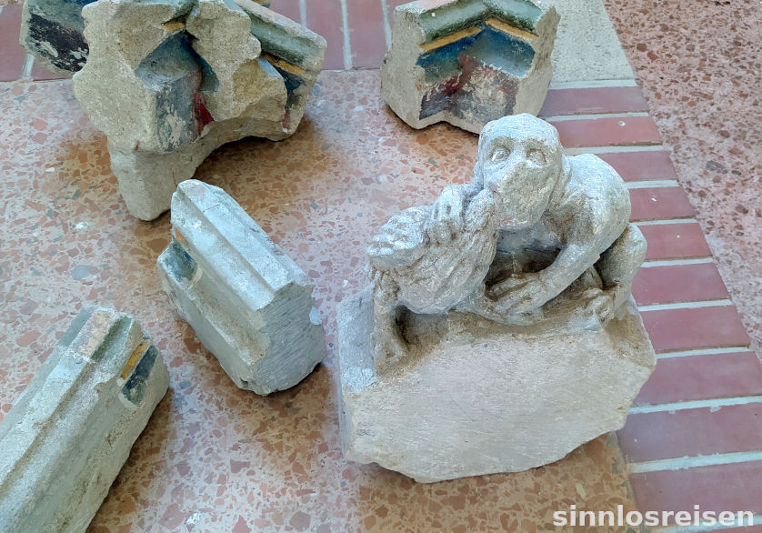 Fresken Bruchstücke aus Kloster Blaubeuren