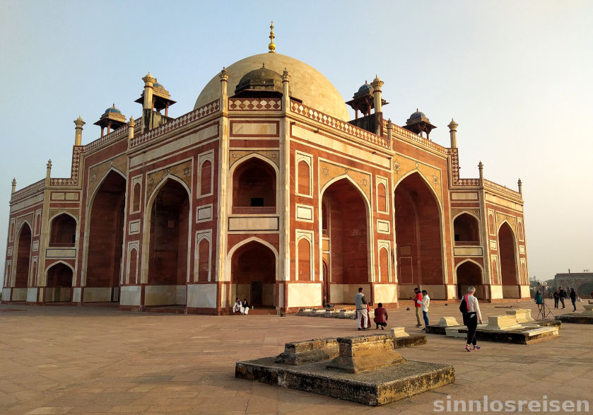 Humayun's tomb aus der Nähe