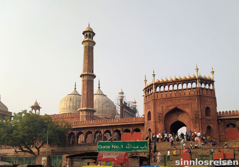 Jama Masjid Eingang