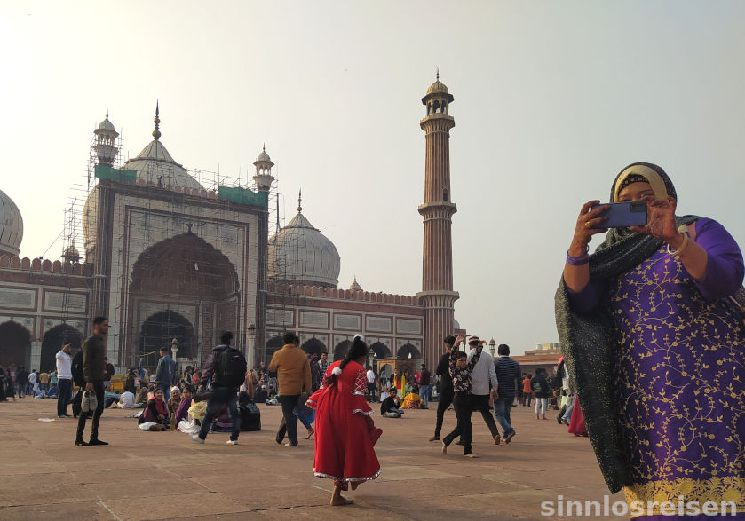 Jama Masjid Innenhof