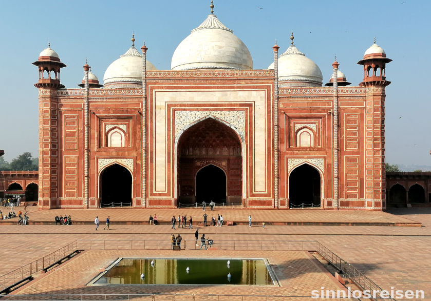 Nebengebäude des Taj Mahal