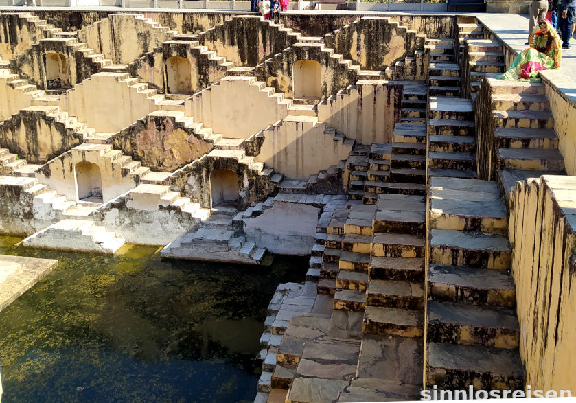 Panna Meena ka Kund - step well in Amber