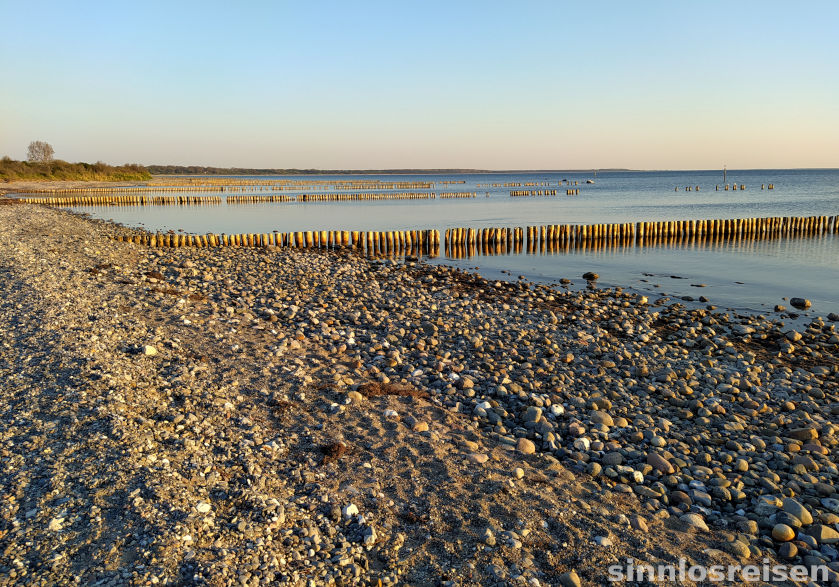 Buhnen an der Ostsee