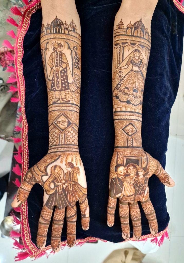 Henna paintings