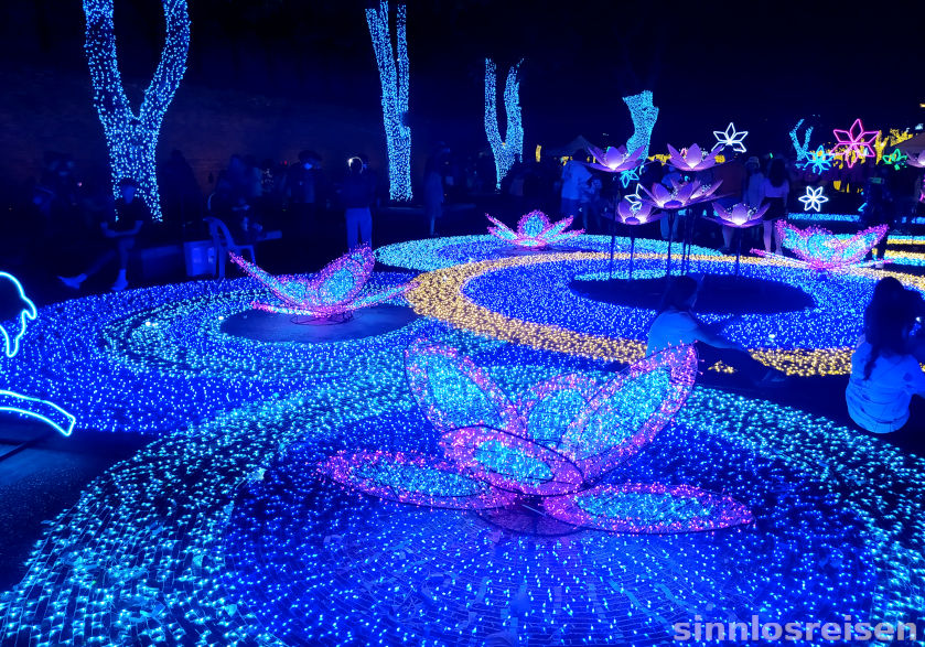 Silvesterbeleuchtung in Chiang Mai