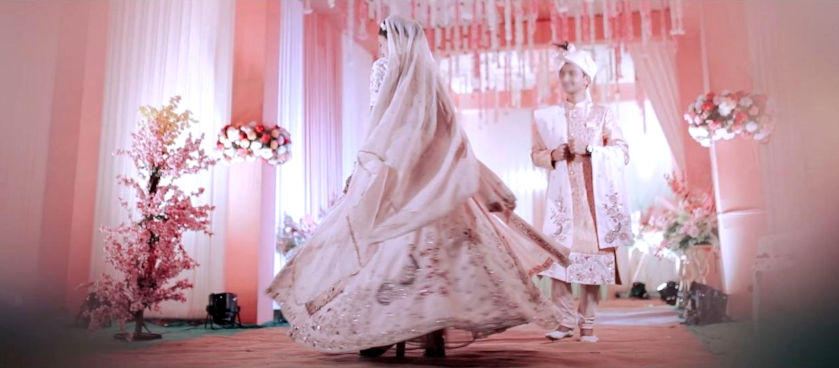 A couple like in a fairy tale