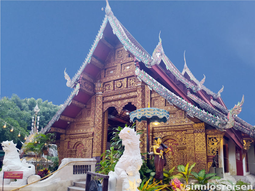 Tempel im Abendlicht