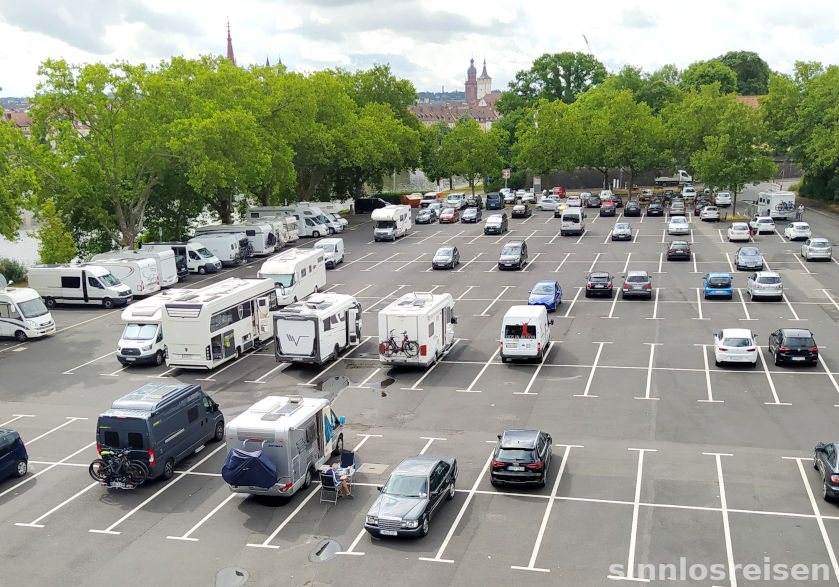 Stellplatz für Wohnmobile