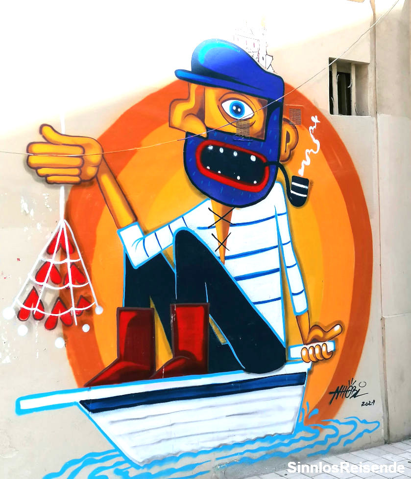 Mural in Marseille