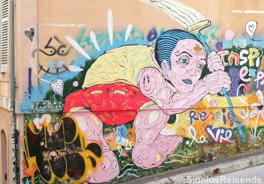 Mural in Marseille