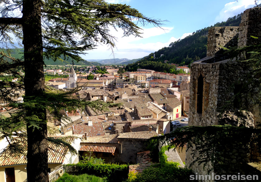 Blick auf Sisteron