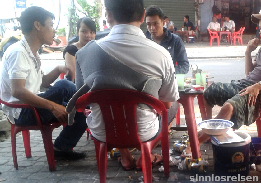 Vietnamesisches Straßenrestaurant