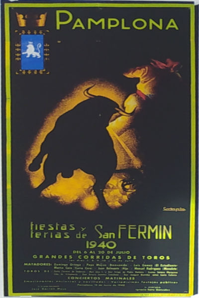 Plakate San Fermin 1940