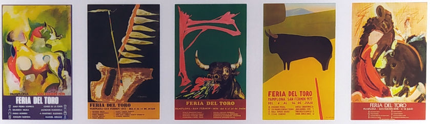Plakate San Fermin 1970