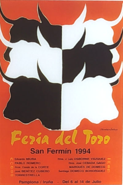 Plakate San Fermin 1994