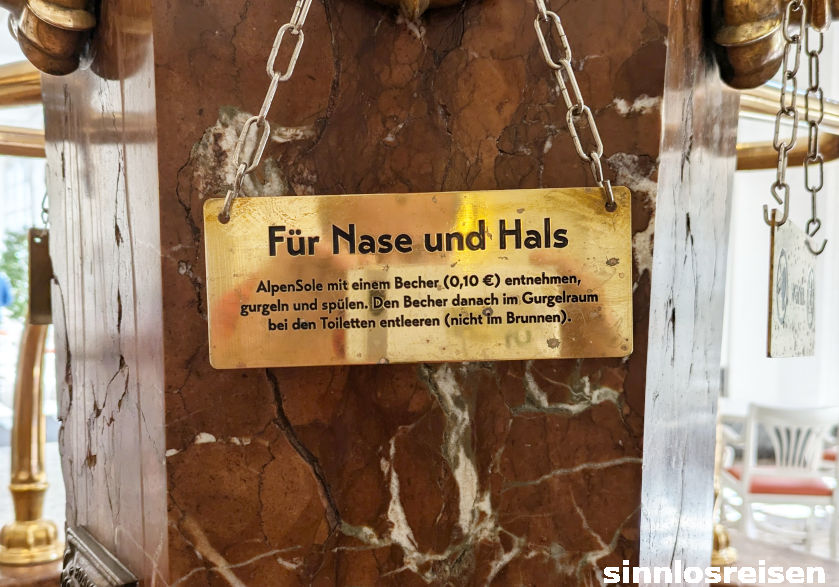 Anleitung zum Gurgeln