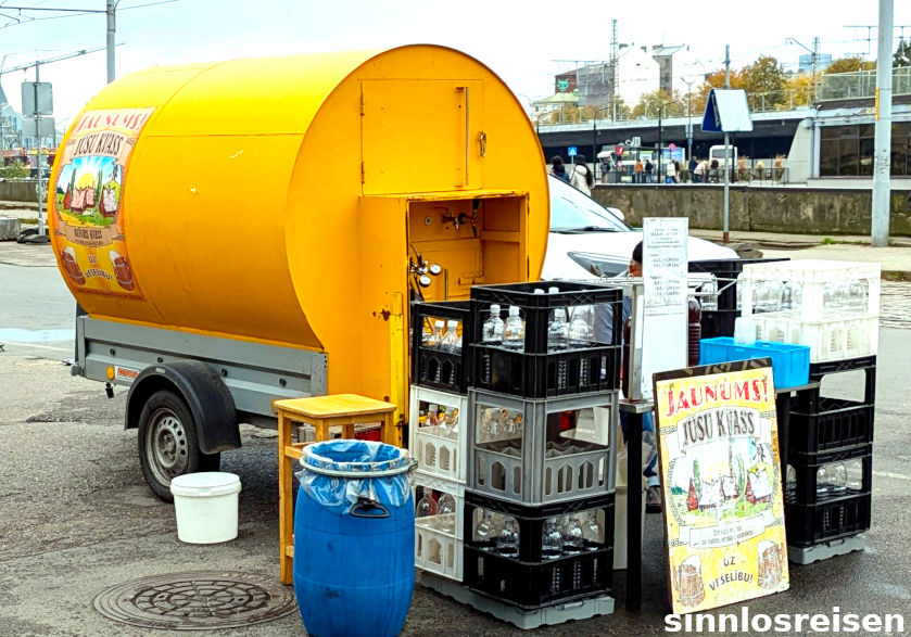 Abfüllstation für Kwass