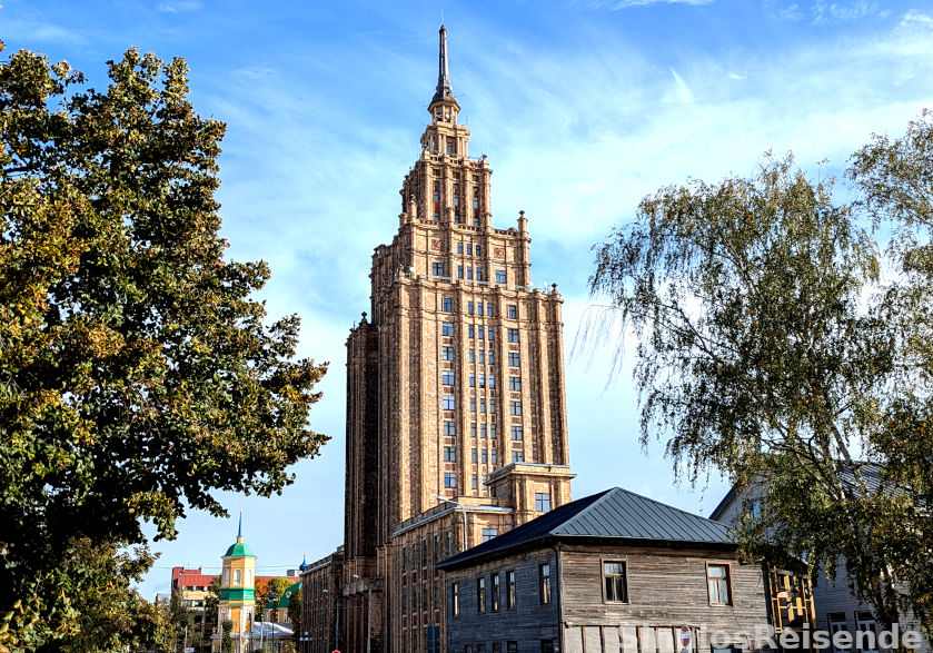 Prachtgebäude in Riga