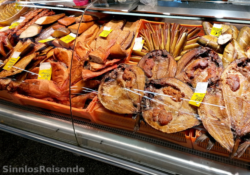 Geräucherter Fisch