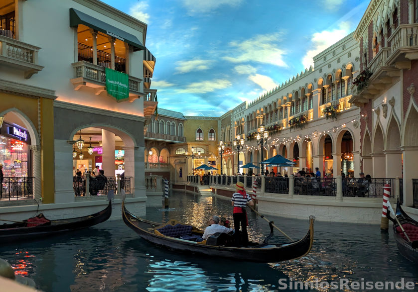 Gondeln im The Venetian