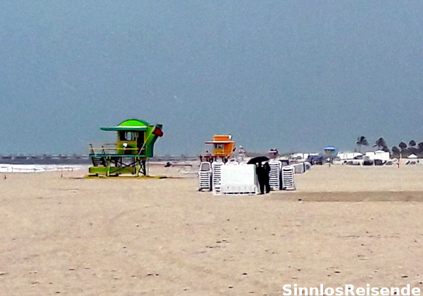 Miami Beach bei Regen