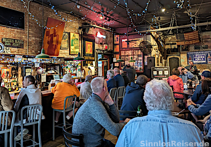 Blues Hall in Memphis