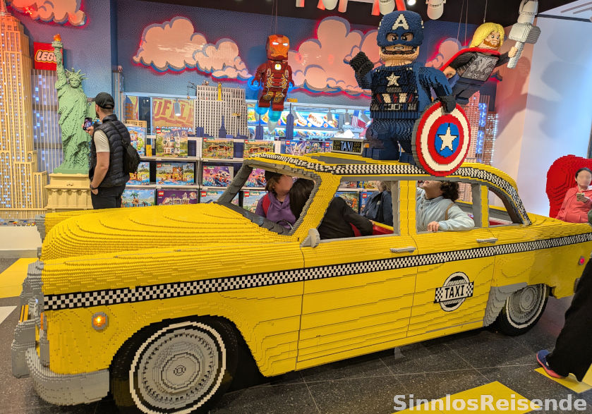Taxi aus Lego