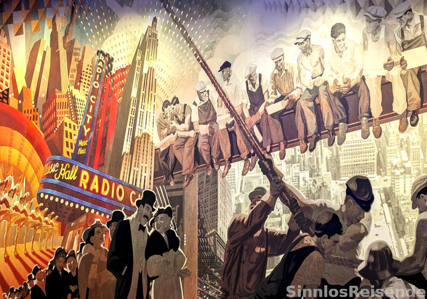 Gemälde Lunch atop a skyscraper